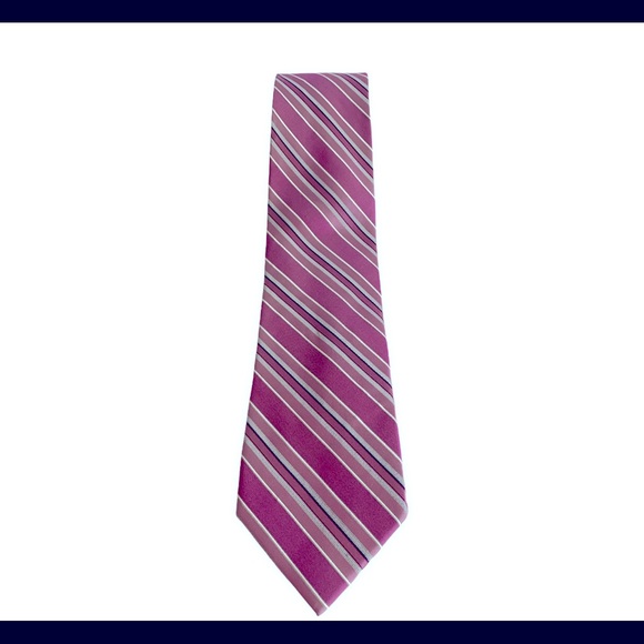 Calvin Klein Men’s Silk Tie - Picture 2 of 3